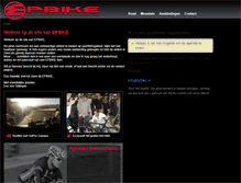 Tablet Screenshot of epbike.nl